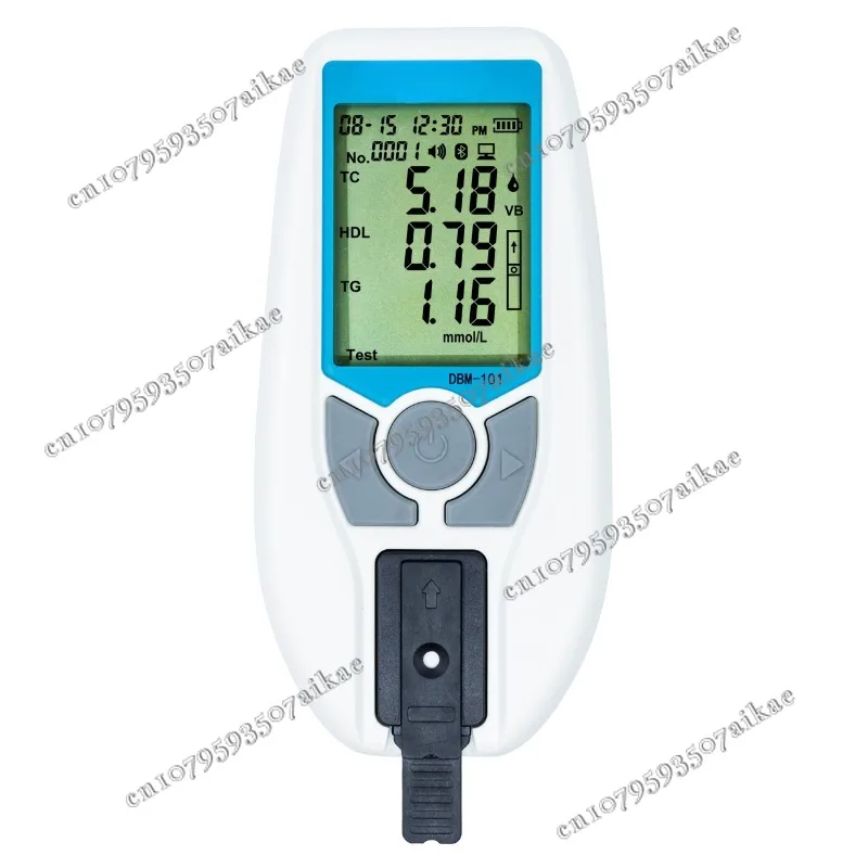 

English, Portable, Dry Biochemical Analysis DBM-101 Lipid Renal Function Meter with Test Paper