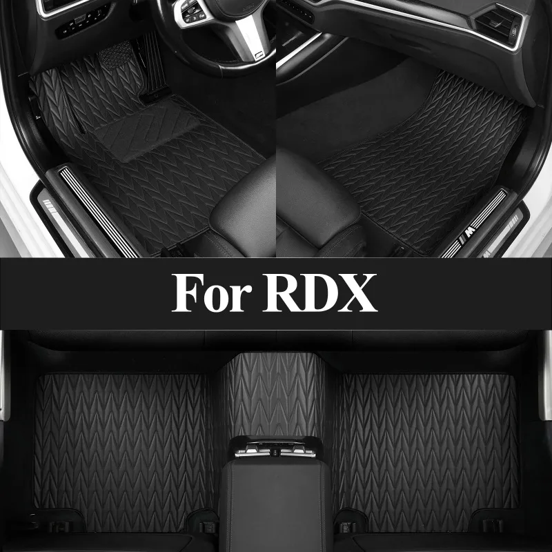 الحصير سيارة مخصصة ل Acura RDX 2013 2014 2015 2016 2017 2018 غطاء السجاد مقاوم للماء عدم الانزلاق حامي اكسسوارات أجزاء