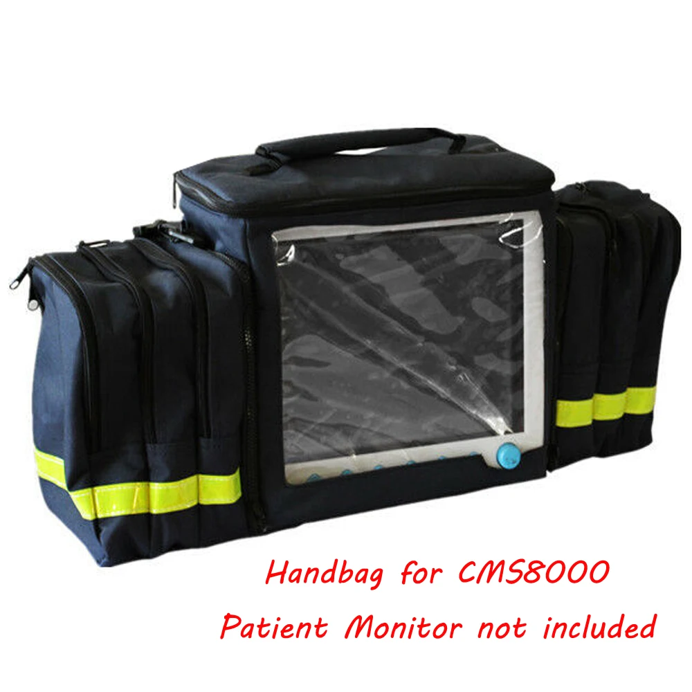 

Patient Monitor Handbag Accessories 12.1" Screen ICU Vital Signs Macihne Carrying Bag for CONTEC CMS8000 CMS7000 CMS9000 H8 S12