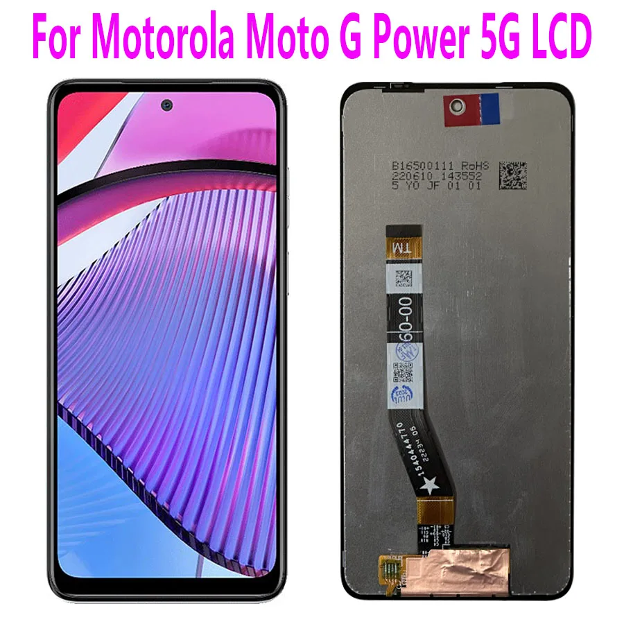 6.5“ For Motorola Moto G Power 5G LCD Display Touch Screen Panel Digitizer Assembly Replacement G Power 2023 Screen Replacement