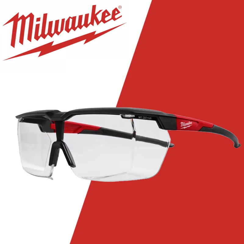 

Milwaukee 48-73-2070 Over the Glasses - Clear Dual Coat Lenses Impact Resistance Hard Coating Protective Power Tool Accessories