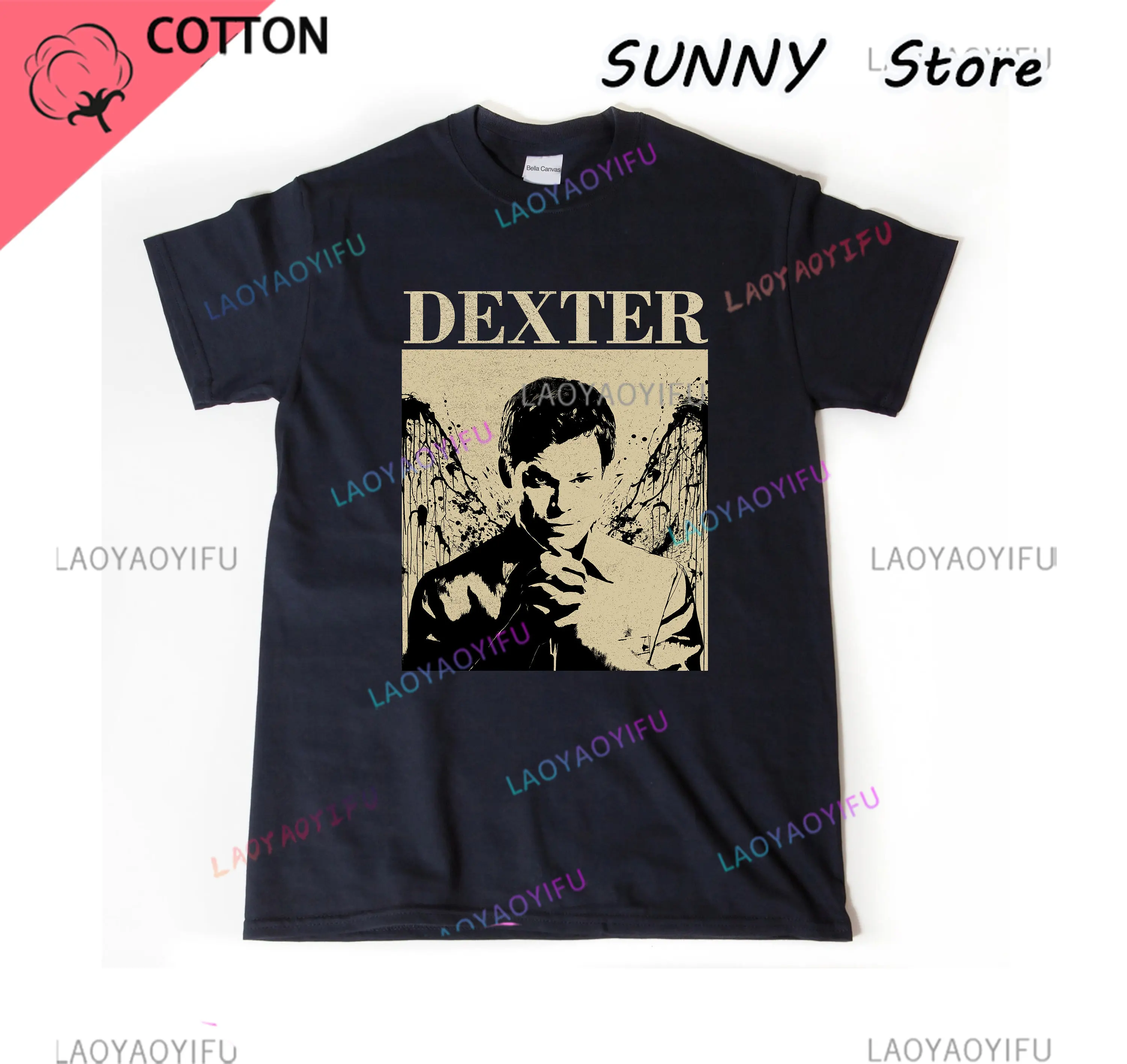 Dexter Movie T Shirt Vintage Midcentury For Him Retro