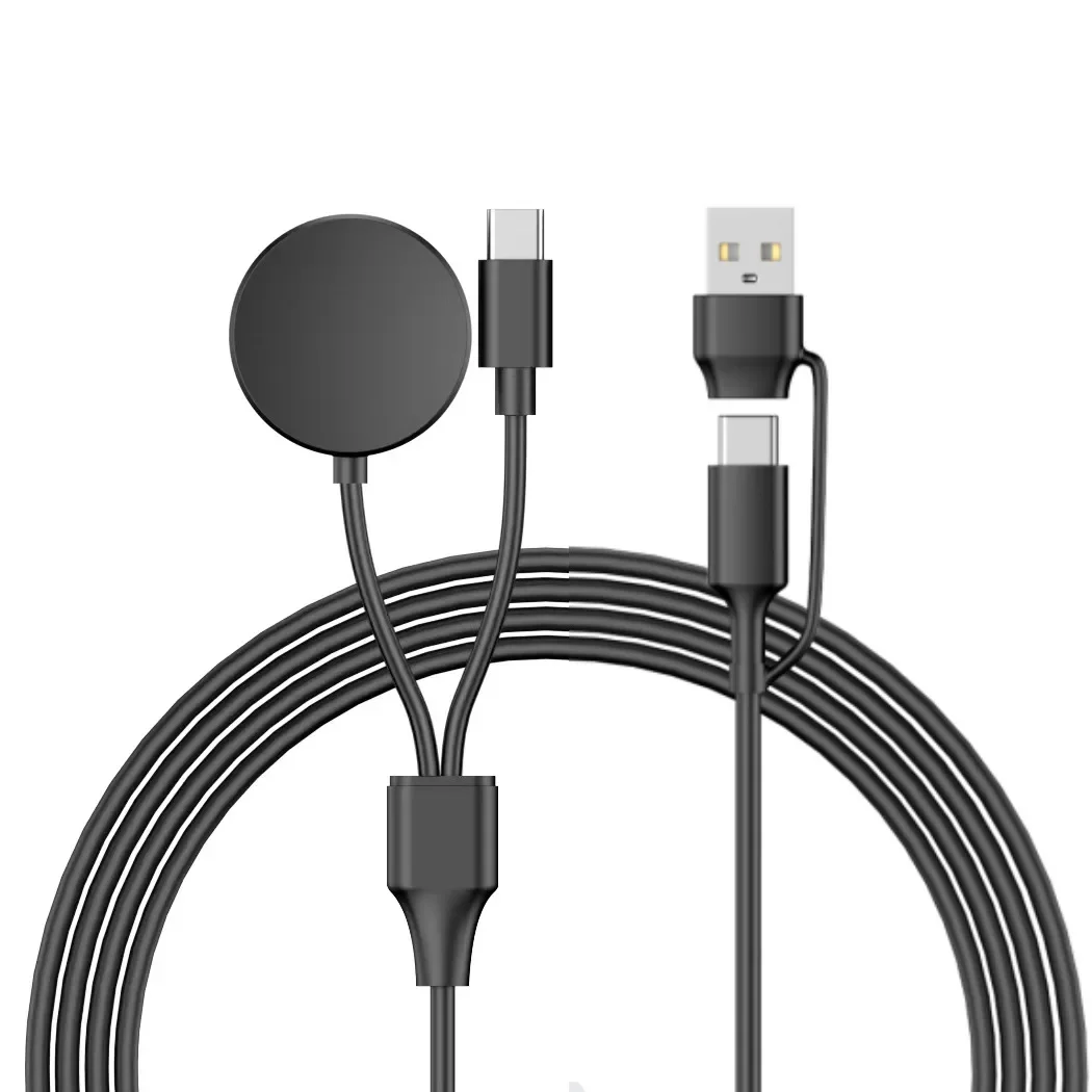 

Зарядное устройство USB C для Samsung Galaxy Watch 2 в 1, кабель USB Type C 3,94, подходит для Galaxy Watch 6/5/4 Watch 5 Pro Galaxy S23 Ultra