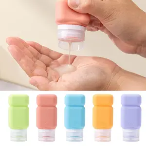 Squeeze Silicone Refillable Bottles New Empty 90ML Lotion Container Large Capacity Shampoo Sub-Bottling Travel