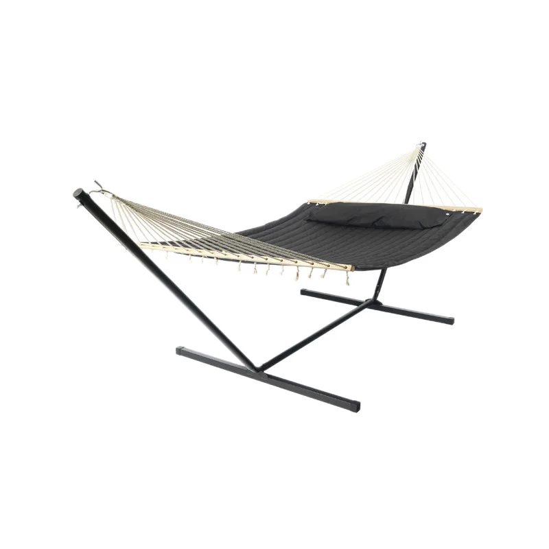 Outdoor camping large hammock frame, hammock chair, single and double leisure hammock swing
