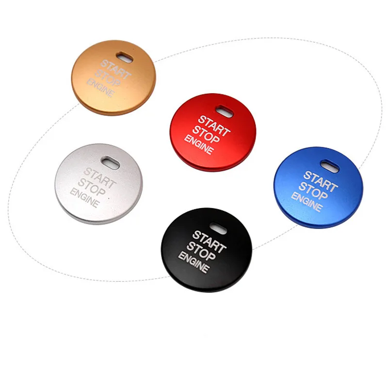 Car One-Click Engine Start Stop Button Cover Stickers Decoration For MAZDA 2 5 8 6 3 Axela CX30 CX50 CX80 CX4 CX5 CX7 Atenza