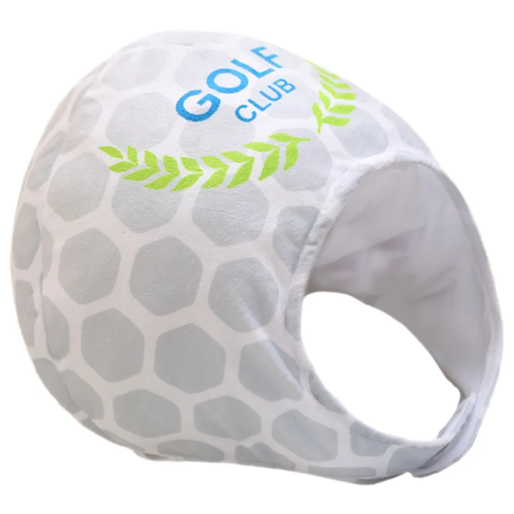 

Golf Ball Shaped Cosplay Hat Soft PP Cotton Material Fine Workmanship Smooth Handfeel Party Decorative Stuffed Headgear