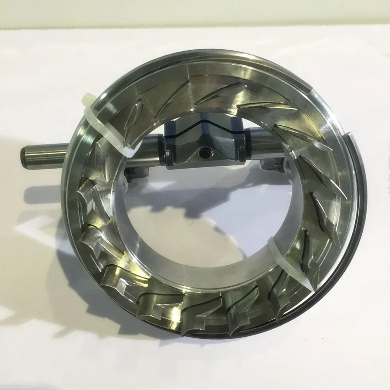 HY55V 140 мм Кольцо сопла турбины 16 лопастей Детали турбокомпрессора VGT Кольцо сопла сопла 3598508 HY55V с улучшенным толкателем