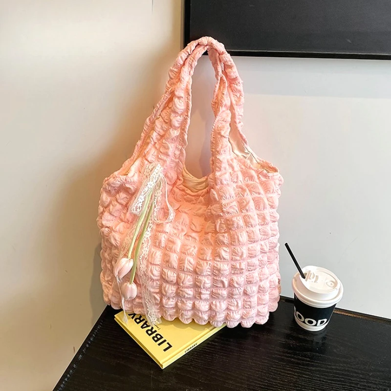 

Cloud-Soft Canvas Tote Bag Ultra Lightweight Foldable Shopping Bag Minimalist Grocery Tote for Women Beach Yoga Bag Stylish Tote