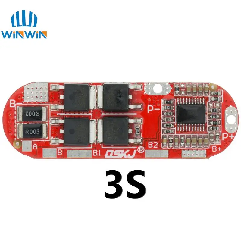 BMS 1S 2S 10A 3S 4S 5S 25A Bms 18650 Li-ion Lipo Lithium Battery Protection Circuit Board Module Pcb Pcm 18650 Lipo Bms Charger