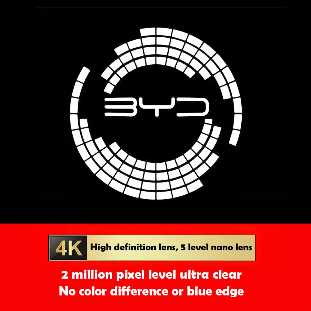 For BYD Sealion 07 EV 2024 2025 Car Welcome Light Door Projection Atmosphere Light Interior Modification Accessories view 5