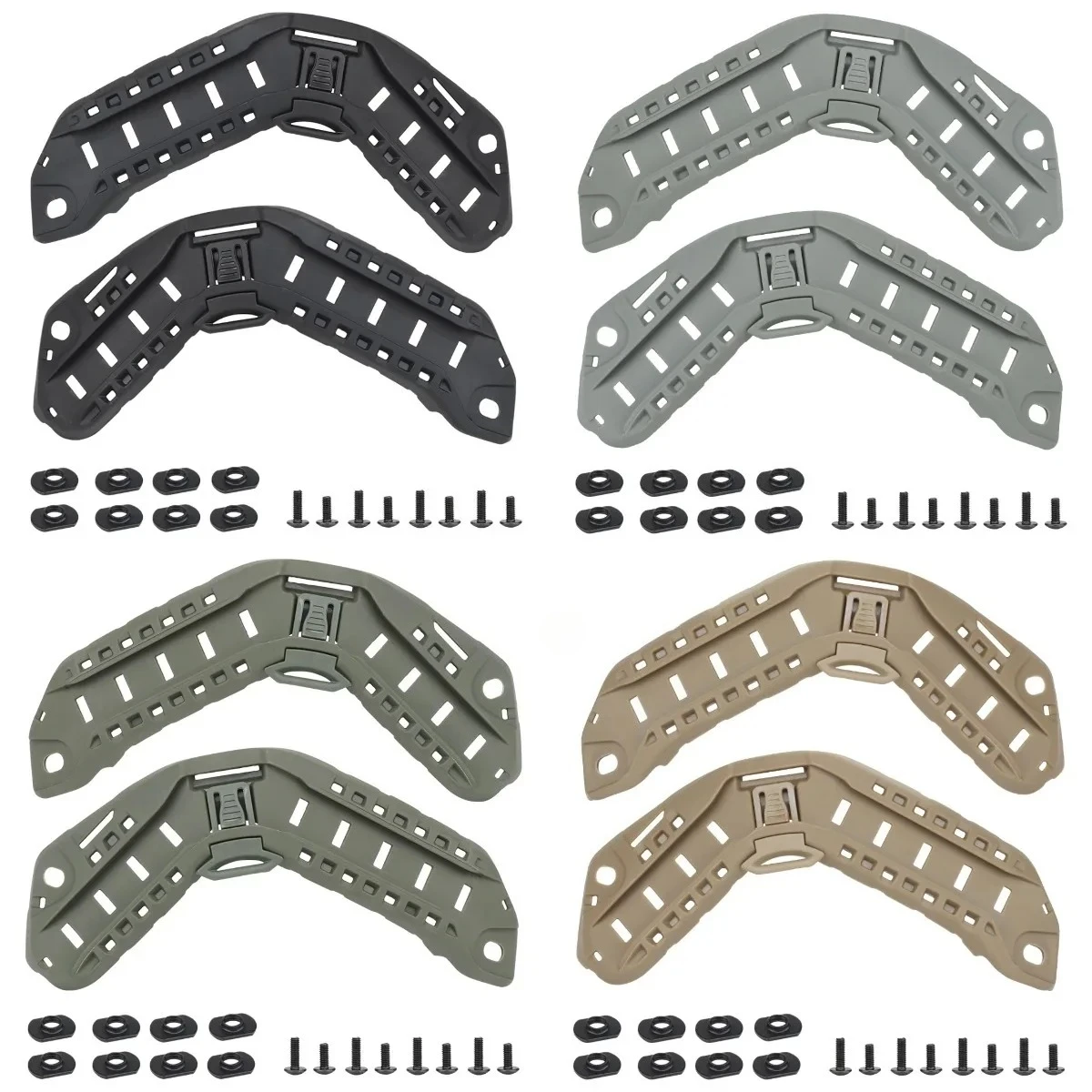 

FAST Helmets Accessories for HL-31 HL-32 FAST HIGH CUT Helmet Outdoor CS Protective Equipment Camping Helmet Rails