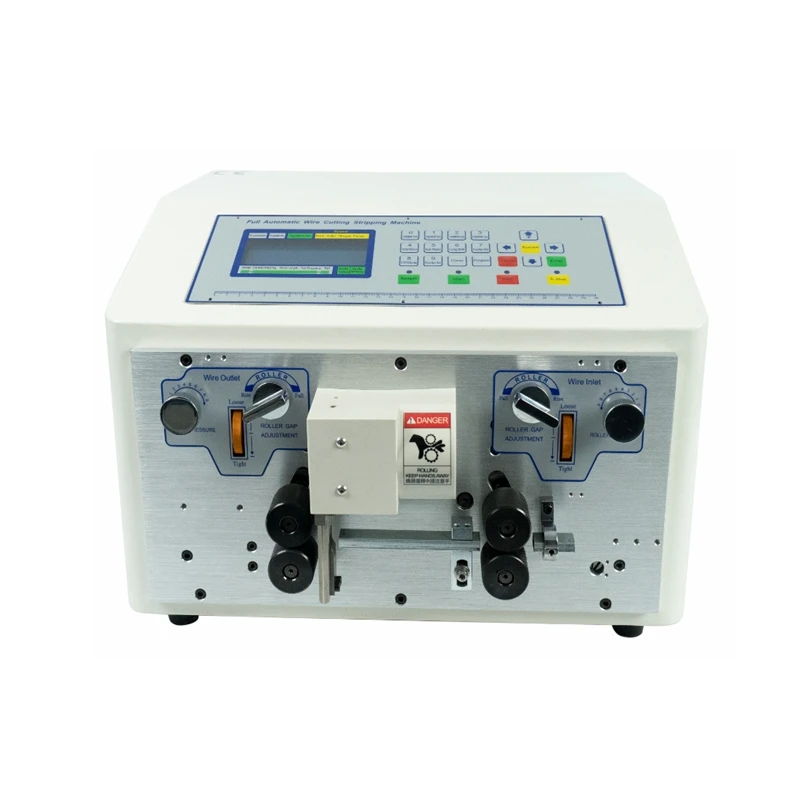 SWT-608-BHT2N/S Flat Sheath Inner And Outer Double Layer Peeling Machine Touch Screen Control Optional Extra Blade Protect Case