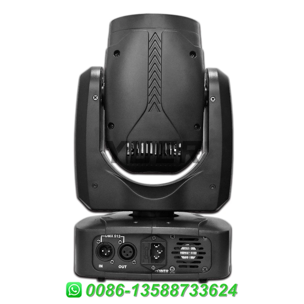 Imagem -05 - Led Moving Head Light Beam Spot 18 Prism Effect 18 Prism Dmx512 dj Disco Festa Clube Casamento Natal Efeitos de Iluminação de Palco Pcs por Lote