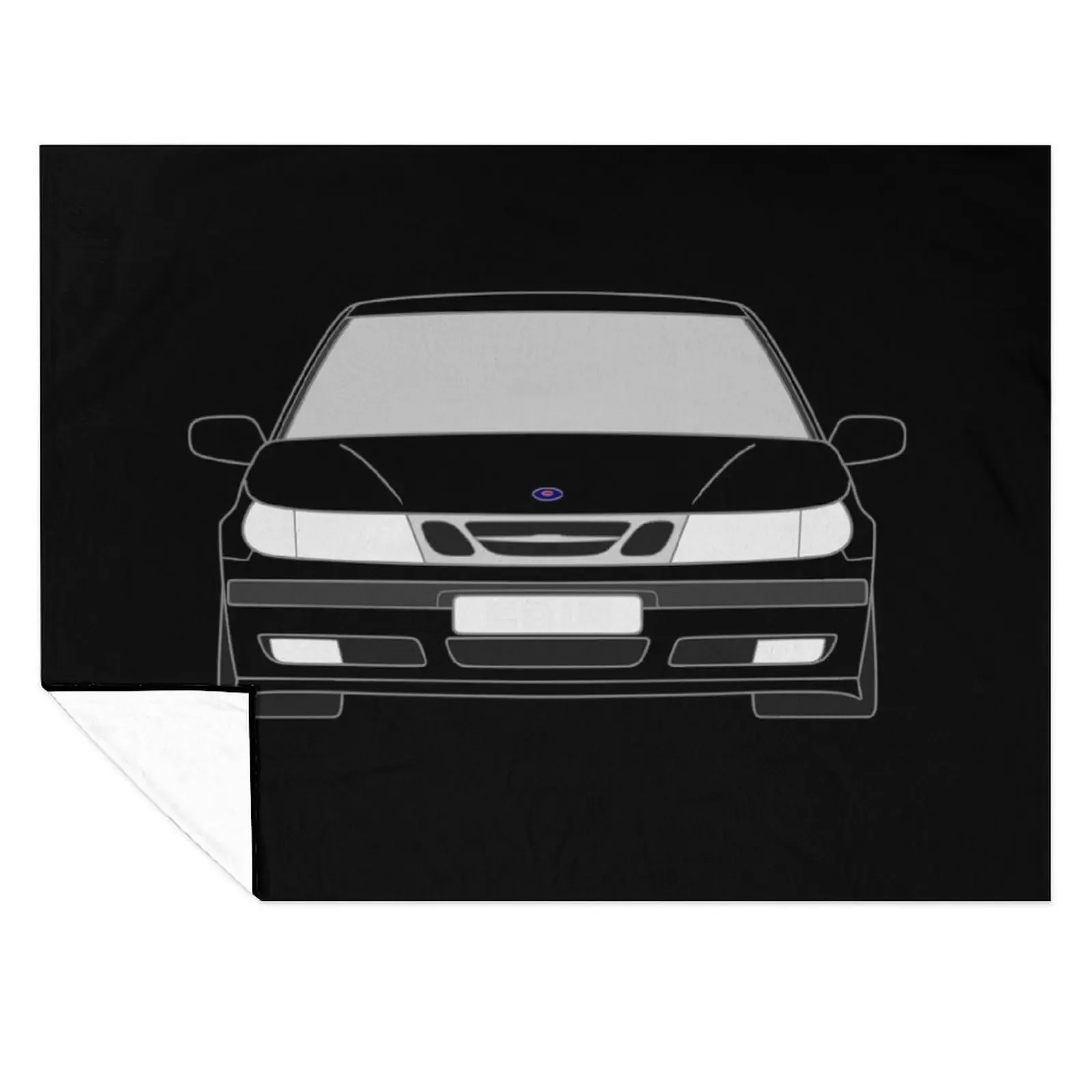 

Saab 9-5 1997-2001 pre-facelift Throw Blanket Bed Furrys Hairys Bed Fashionable Blankets