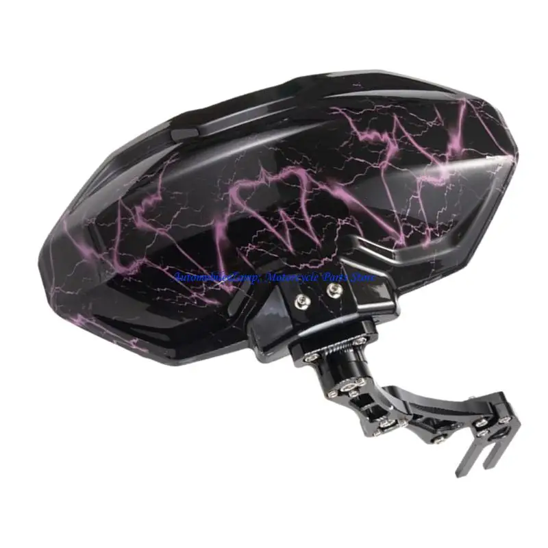 H7BD Robust Weather Resistant Adjustable Motorcycle Mudguard Suitable For Scooters Provide Excellent Coverage And Durability