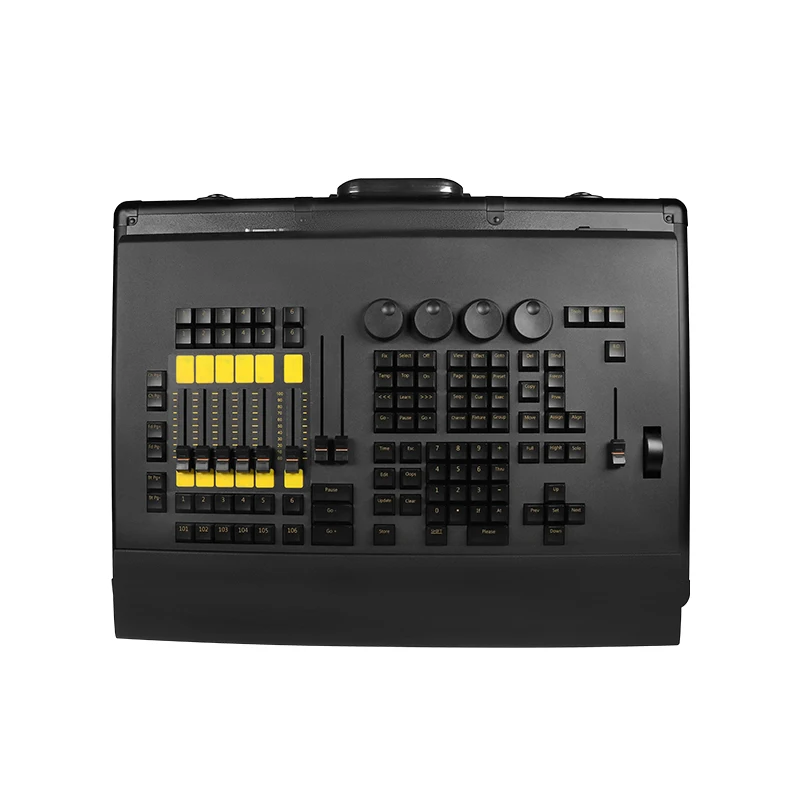 MA 2-Befehlsflügelkonsole für Bühnenlicht-Controller, LED-DJ-Beleuchtungskonsole, DJ-Mixer-Controller