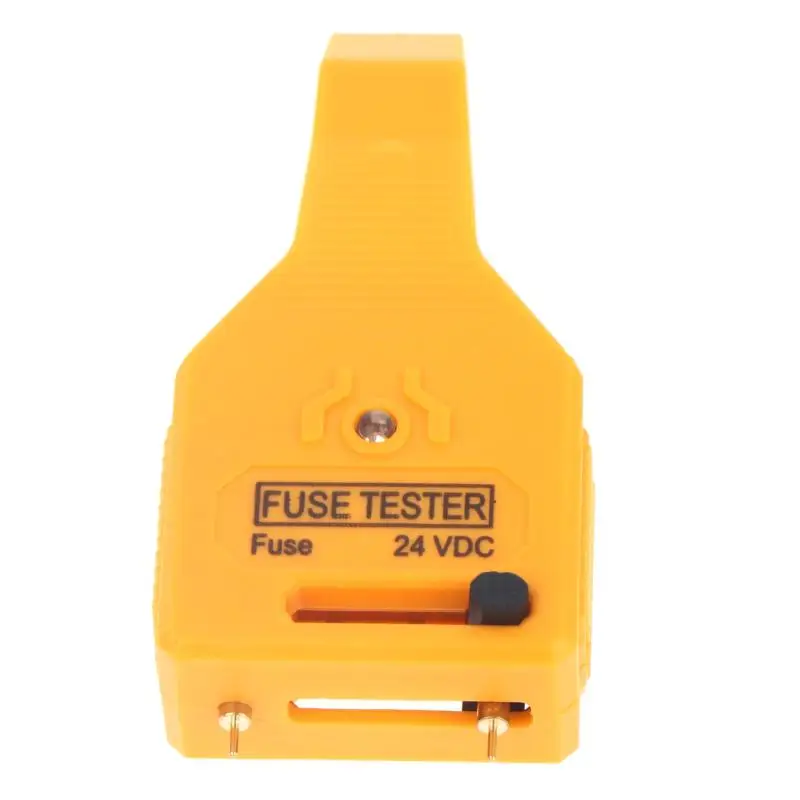 24V DC Car Fuse Checker 1Pcs LED Indicator Non Slip Grip Handheld Tool for Personal Car Daily Maintenance