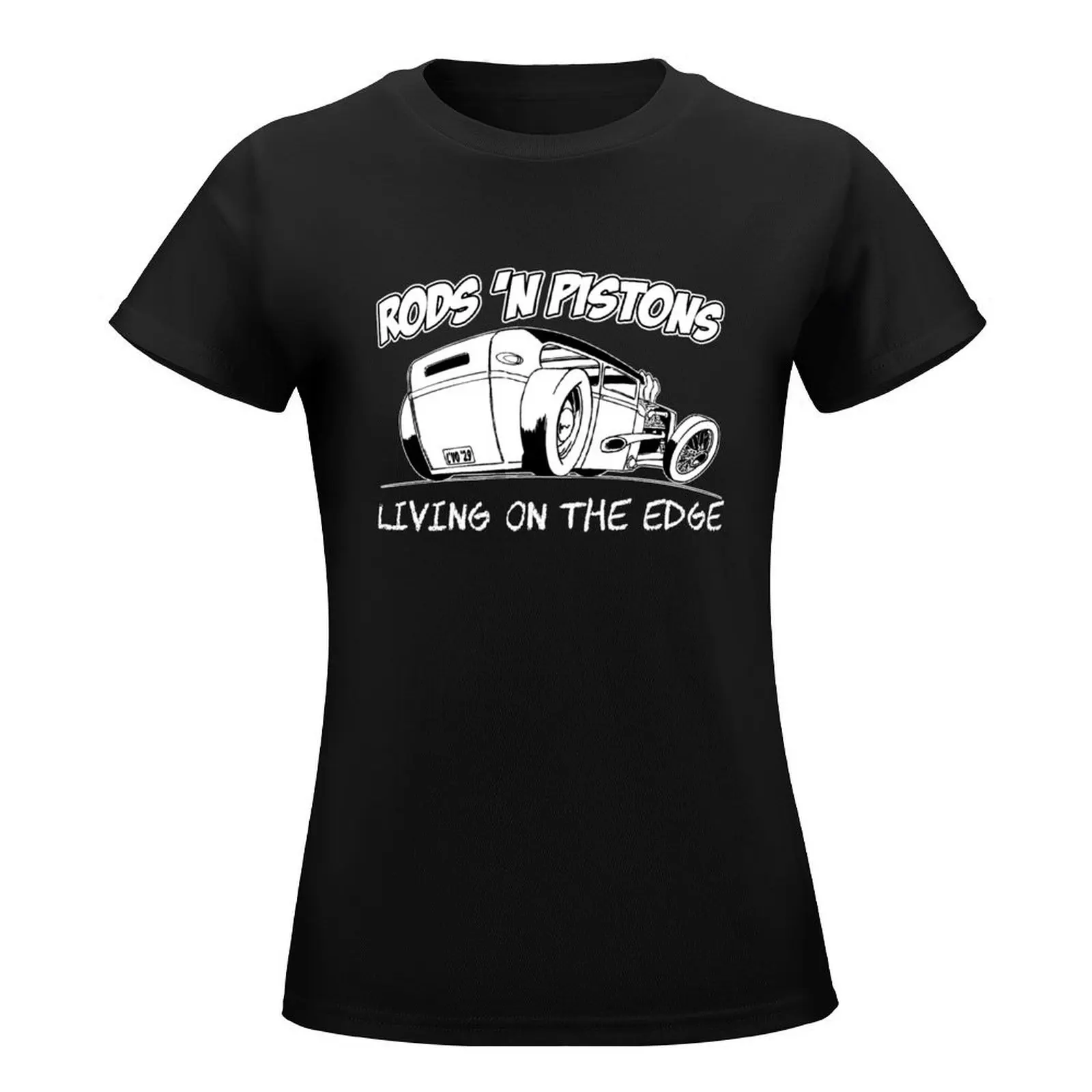 Living On The Edge T-Shirt summer clothes summer top tops for Women