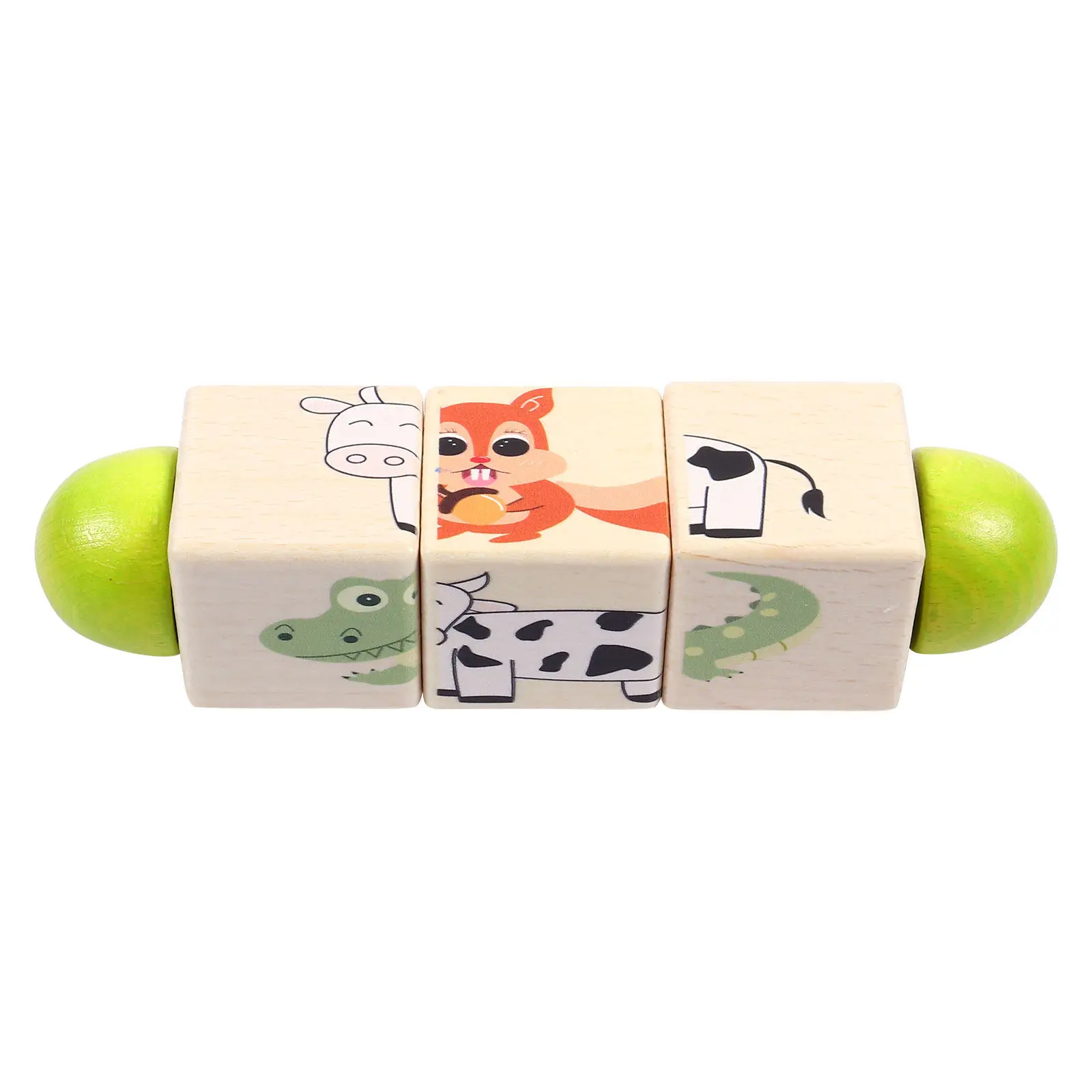 

Вращающаяся деревянная игрушка-белка (1 шт.) для развития когнитивных способностей детей и взаимодействия родителей с детьми