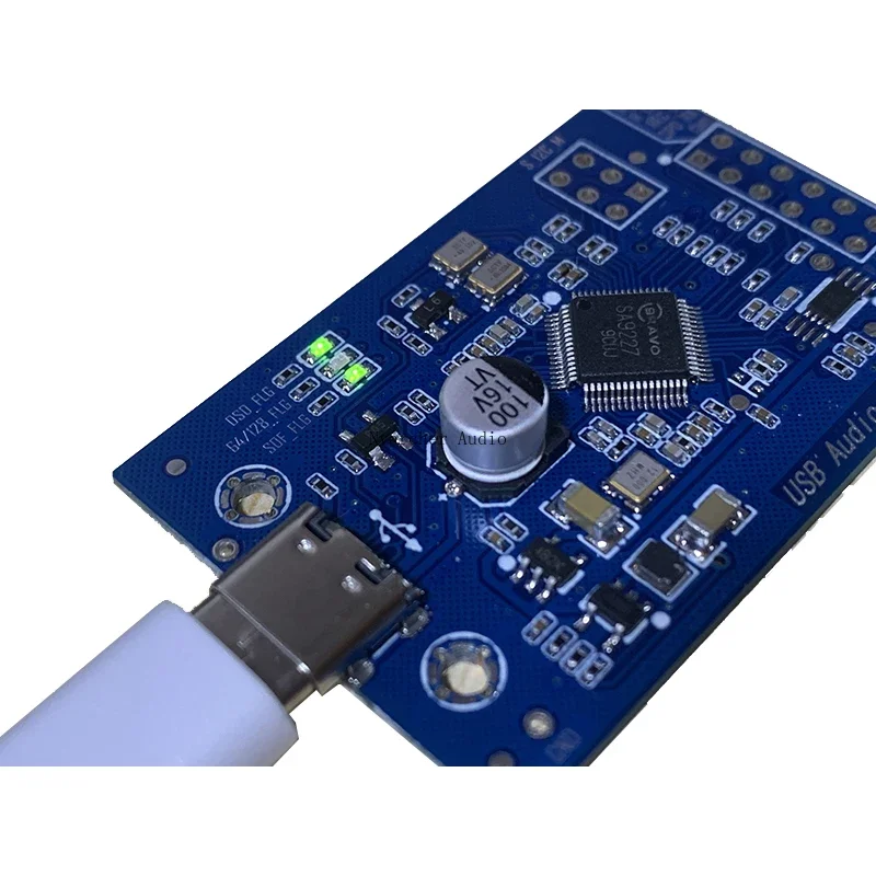 Nvarcher USB 인터페이스 재생 및 녹화 모듈, SA9227, 32 비트, 384kHz, DSD64 128