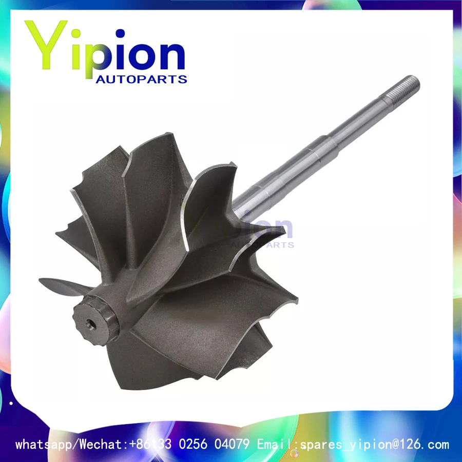 Turbine Wheel Turbine Shaft For GTX3582R GTX3576R GTX3584RS  GTX35 GT3 GTX-Series 10+0 Blades 856801-5068S 740902-0011 851154-50