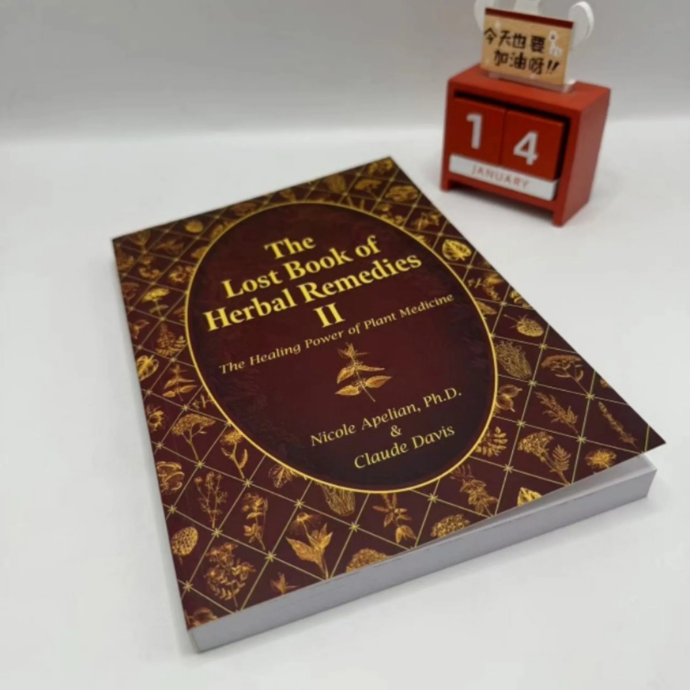 The Lost Book of Herbal II Protocols for Common Ailments Book English Paperback Colored Inner Pages