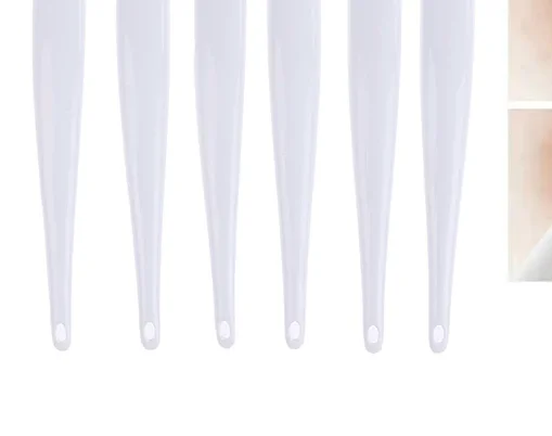 

Beauty Skin Care Wash Face Silicone Brush Exfoliating Nose Clean Blackhead Removal Brushes Tools With Replacement Head