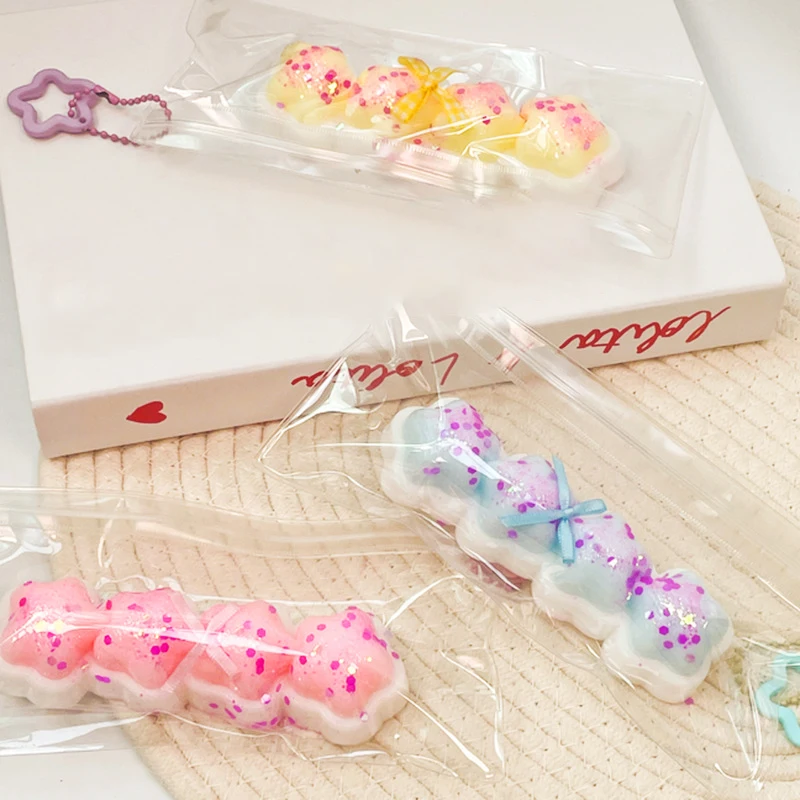 1Pcs Cartoon Süße Nette Sterne Creme Streifen Weiche Prise Rebound Spielzeug Erwachsene Kinder Spaß Squeeze Stress Relief Spielzeug Geburtstag geschenke