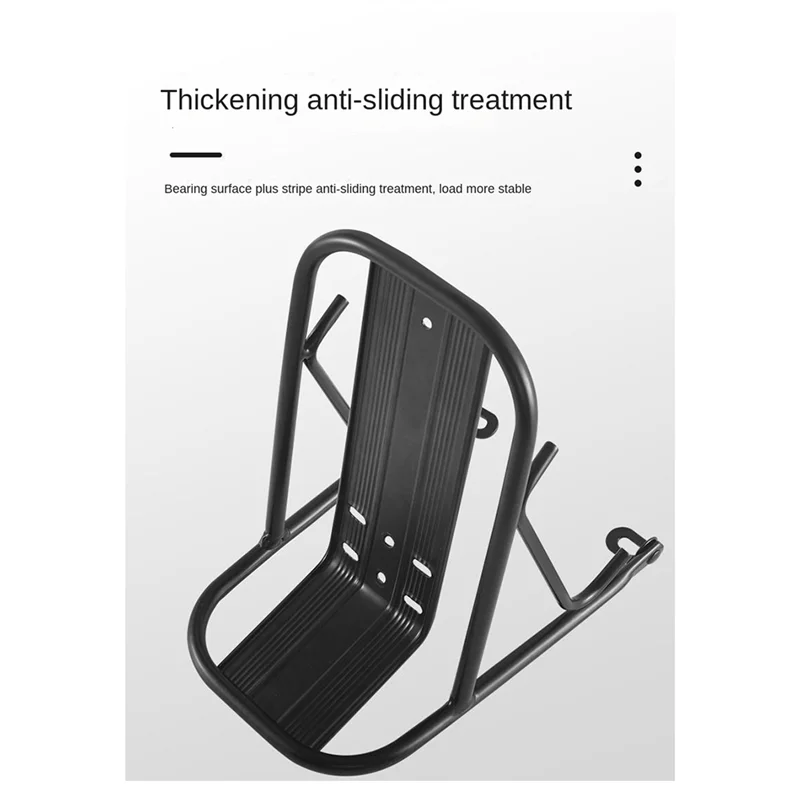 A23I-Fahrrad Front Rack Fahrrad Korb Halterung Mountainbike Front Rack Legierung Gabel Rack Fahrrad Ausrüstung