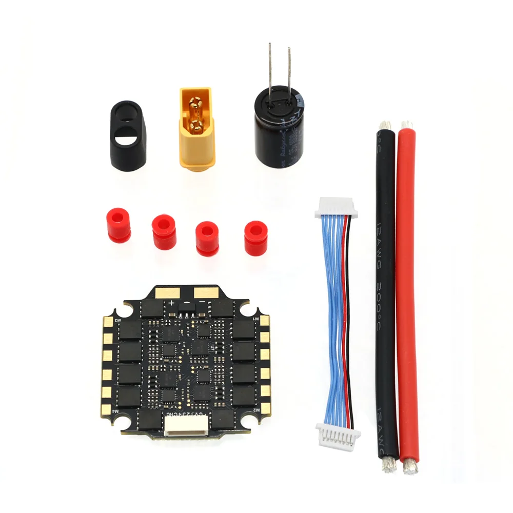 AneegFpv 45A / 65A 4in1 ESC BLHeli_s 2-6S Lipo for 5inch 7inch 10 inch Freestyle FPV Racing Drone view 5