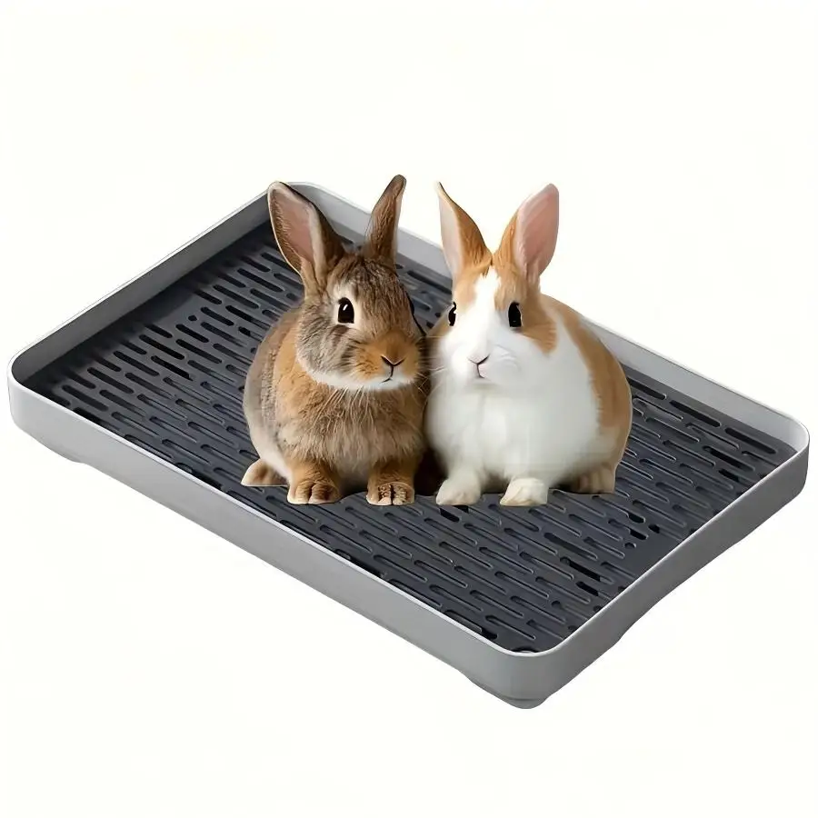 1pc Kaninchen Katzentoilette Kleine Haustier Wc Tablett Bunnie Ecke Wc Box Für Frettchen Hamster Drachen Katze Meerschweinchen niederländischen Schwein Liefert
