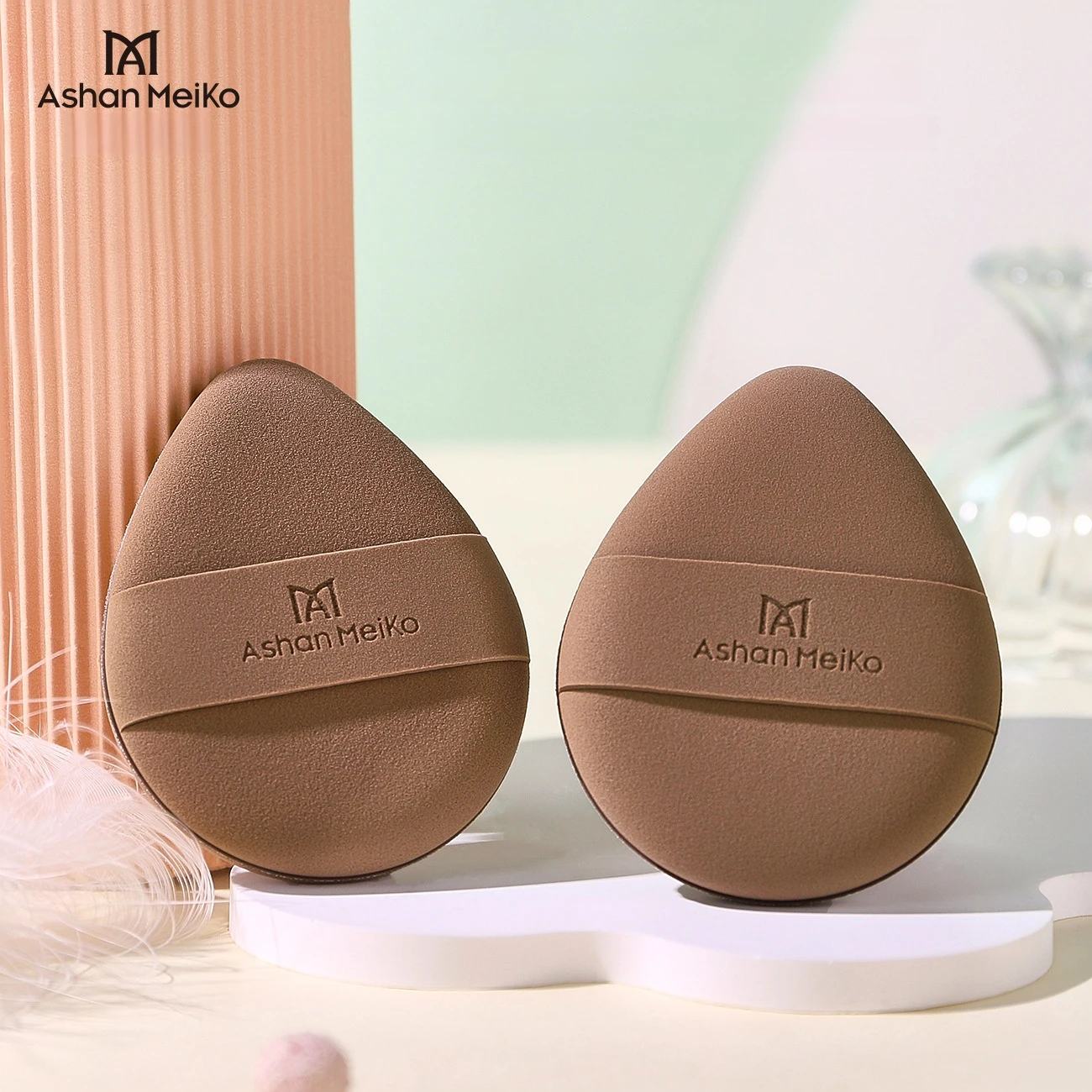 Thick Triangular Air Cushion Puff Concealer Foundation Detail Puff. Cosmetic Sponges Beauty Tools