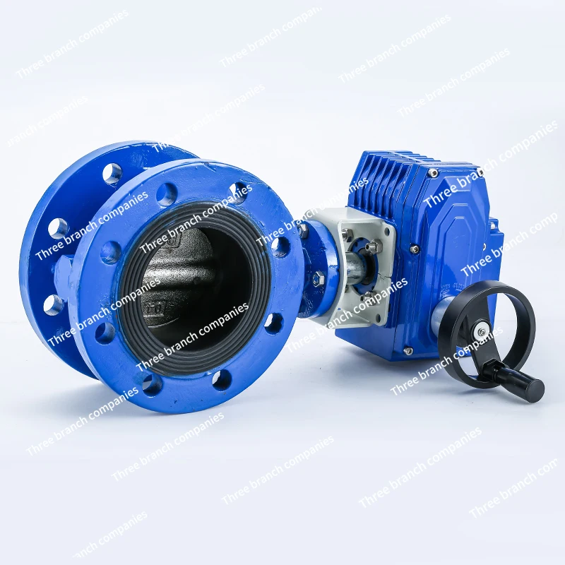 D941X-16 Electric Butterfly Soft Seal Explosion-proof Water Valve DN50 65 80 100 125 300