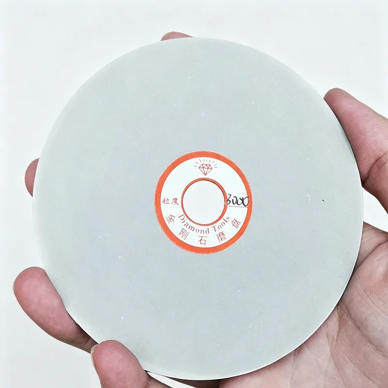 4Inch 100mm Diamond Grinding Wheel 80-1000Grit Polishing Pad for Gemstone Jewelry Glass