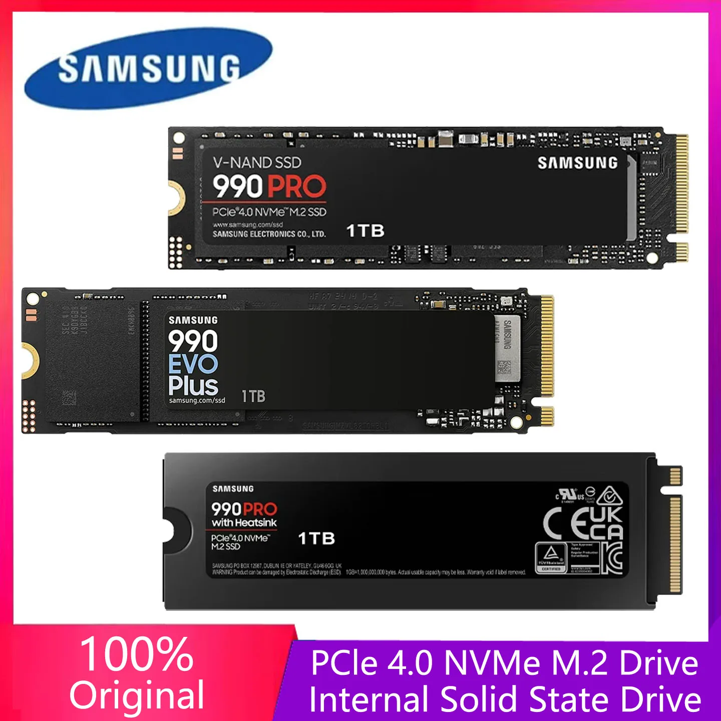 Samsung 980 pro 2TB with Heatsink