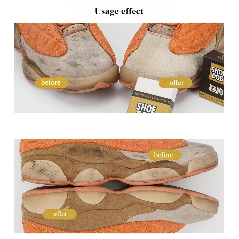 Waterless Sneaker Cleaning Eraser Brush (1/2/3 PCS) - Household Shoe Care Tool for Sneaker Revitalization & Stain Removal 2