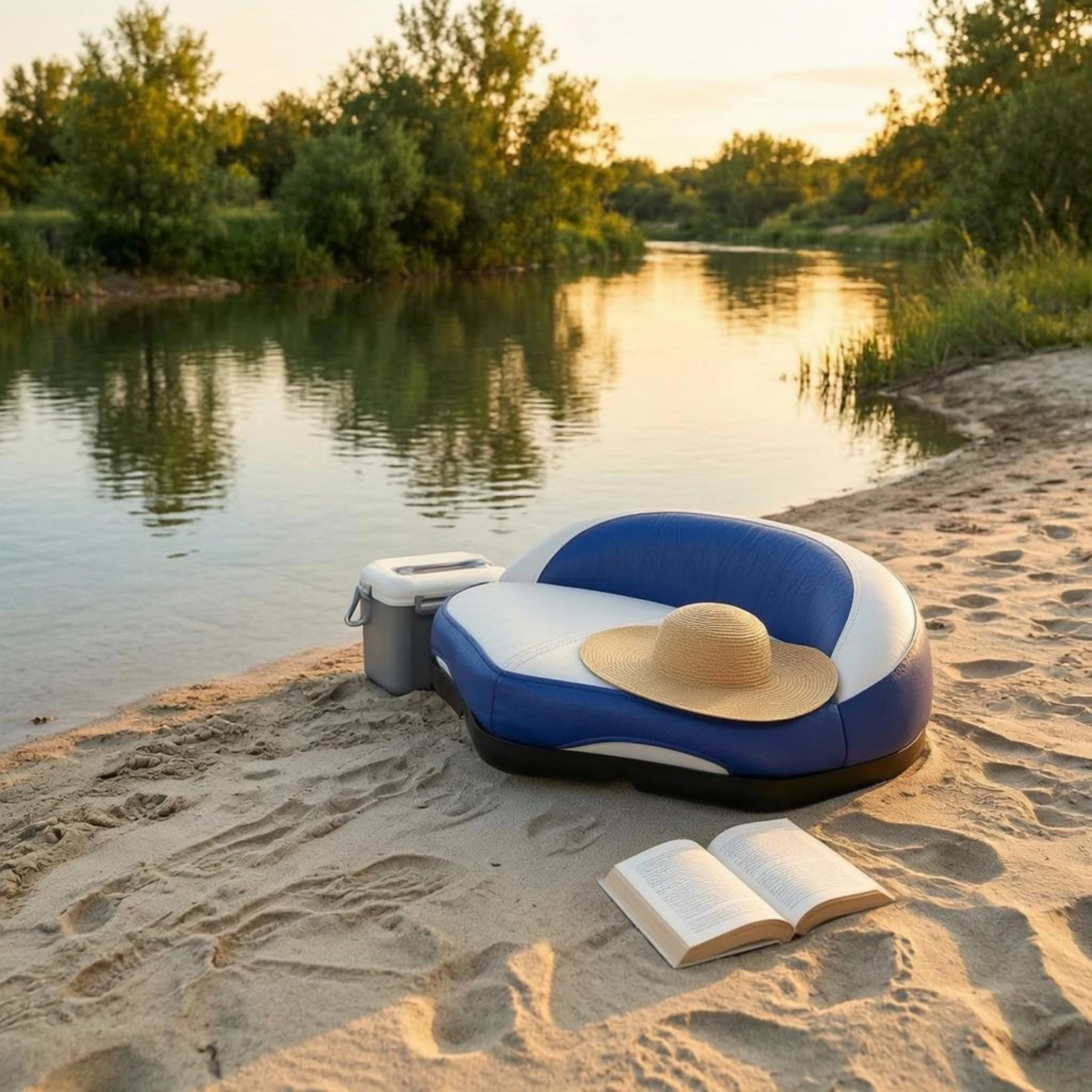 

Fishing Boat Seat PVC Leather Boat Fishing Seat Watercraft Seating Molded Base Resistant