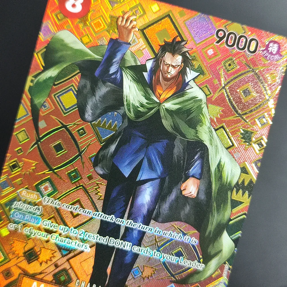 2026 HOT One Piece OPCCG Monkey.D.Dragon Card: 9000 Power Rare Anime Trading Card, Limited Edition for Fans Cards