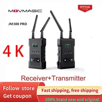 MOVMAGIC JM300 PRO 4K sistema de transmisión inalámbrica compatible con HDMI transmisor de vídeo de imagen inalámbrico receptor para transmisión en vivo