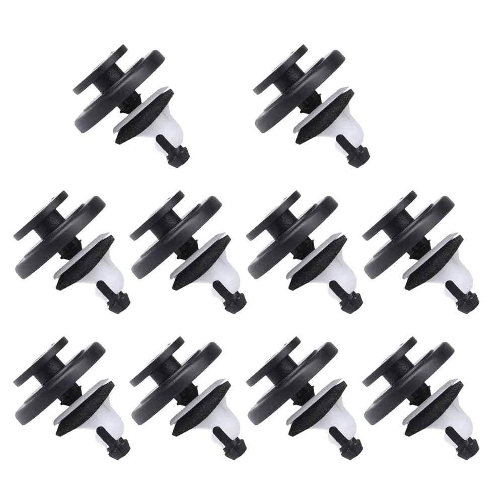 10 Pcs Car Tailgate Spoiler  Clips 91513-T6A-003 For Honda For  Civic For CR-V HR-V Reliable Hold  Tailgate Spoiler Clips Trim