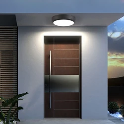 Outdoor Waterproof Ceiling Light Wall Light Modern Simple Creative Villa Garden Aisle Balcony Light  Round Aluminum Wall Lamps