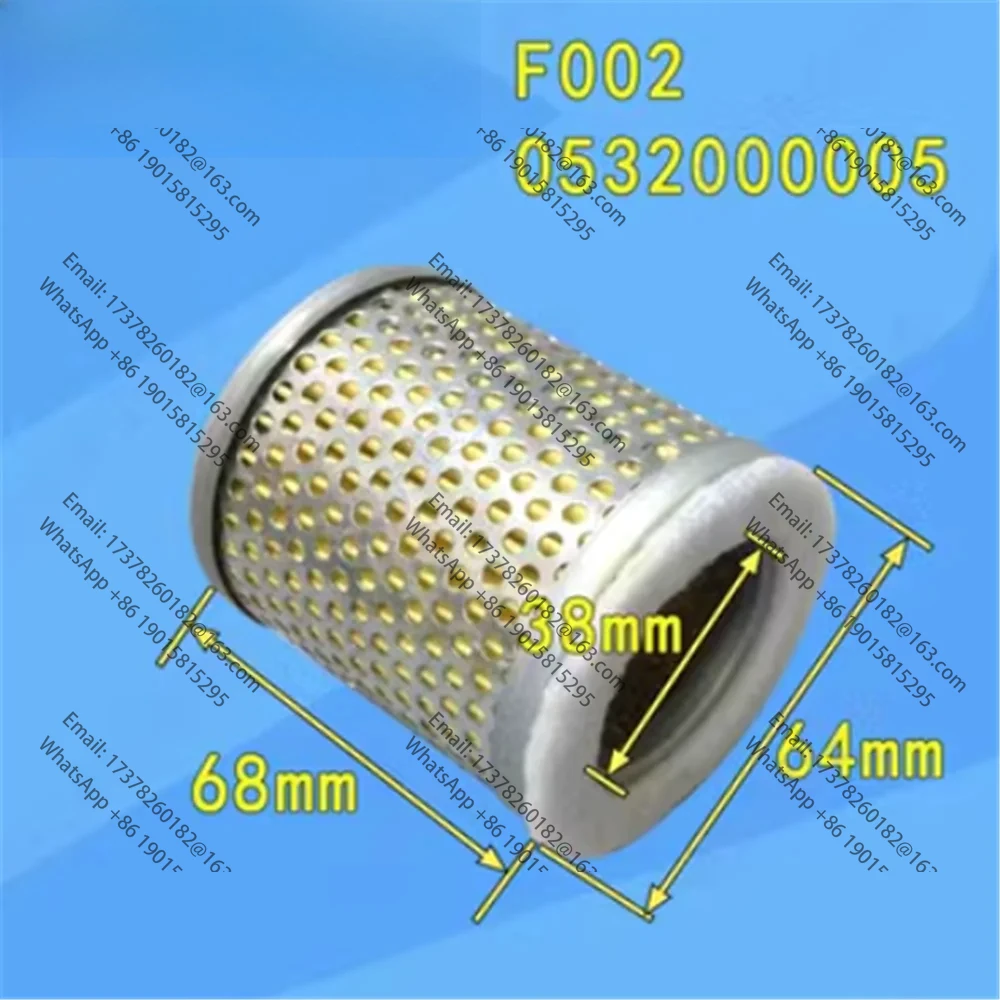 Para elemento de filtro de aire de bomba de vacío Puxu filtro F004 F002 F006 F003 elemento de filtro de admisión