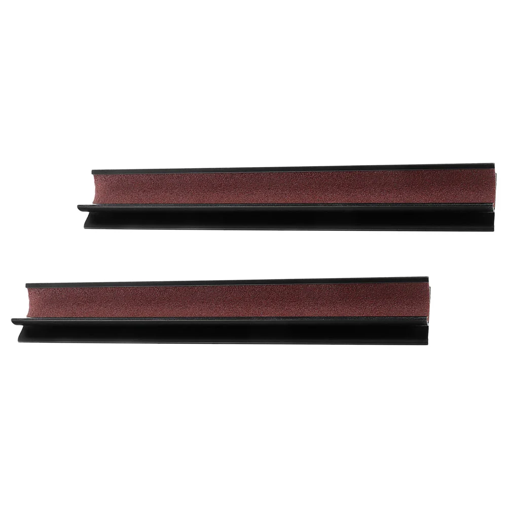 2pcs Billiard Cue Tip Shaper Tool Set Pool Stick Tip Sander File Sandpaper for Precise Cue Tip Maintenance and Repair