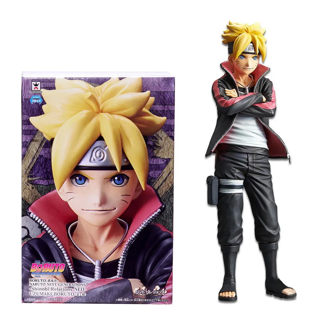 24cm Anime figure NARUTO BORUTO THE MOVIE Figure Uzumaki Boruto Action Figure PVC Collection Model Toy Desktop Decoration Gift