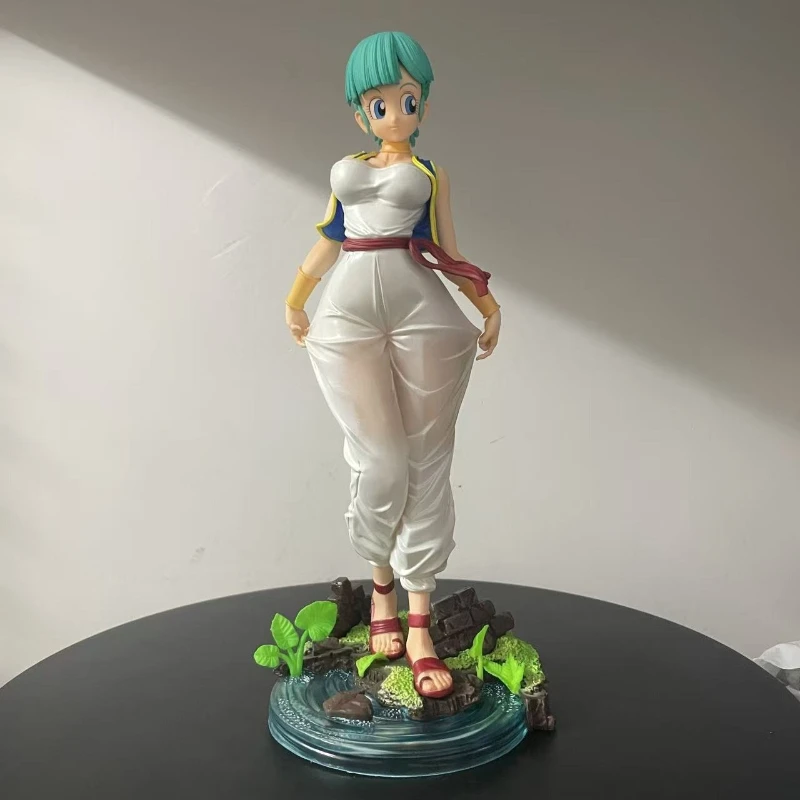 

11.02in/28cm Anime Dragon Ball Z Figure Bulma Anime Figures PVC Action Figures Collection Model Toys For Christmas Gifts