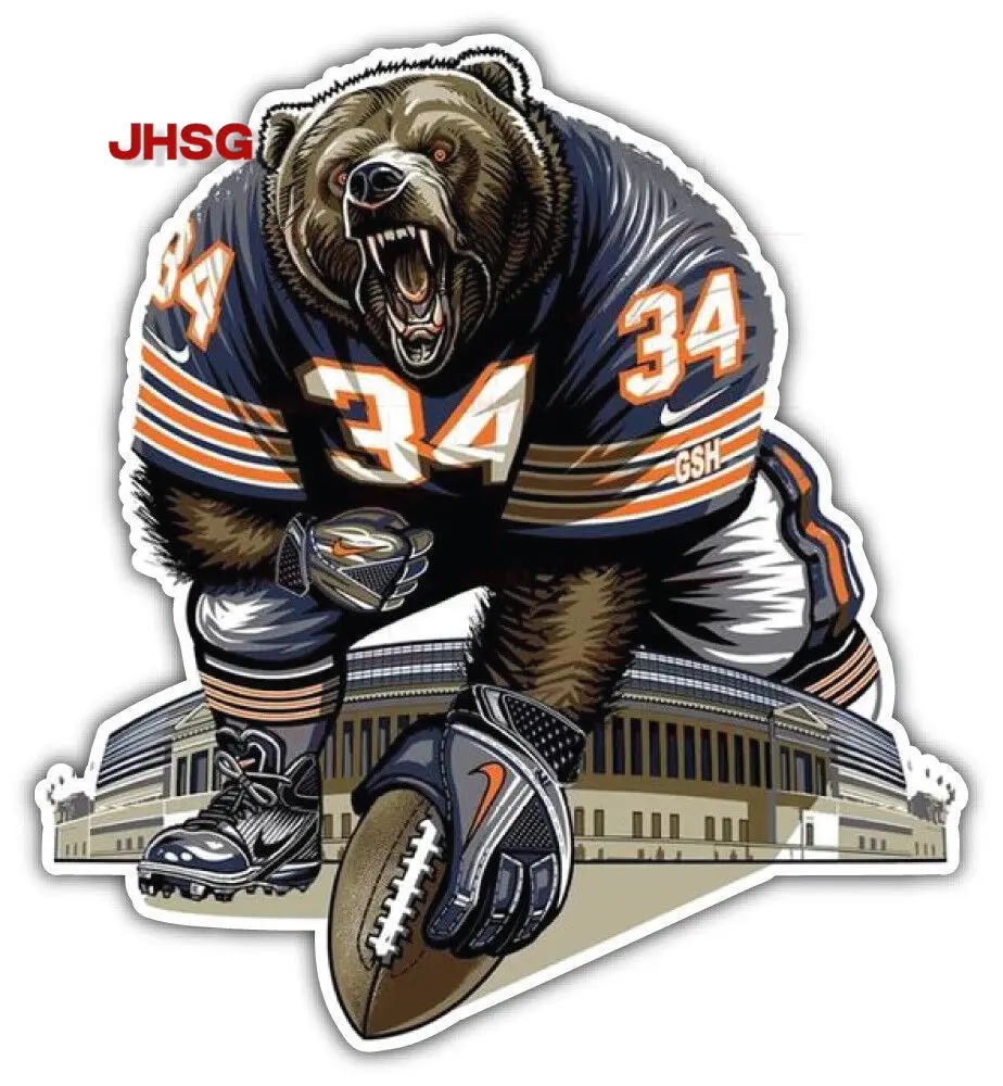 

Bears Mascot Car Bumper Stickers - Fun Car Stickers