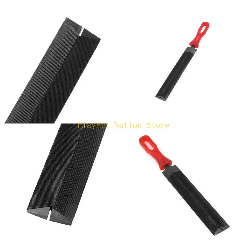 

242F Electric Acoustic Guitar Nut Saddle Slot Files Bass Ukulele Repair Tool Easy Use