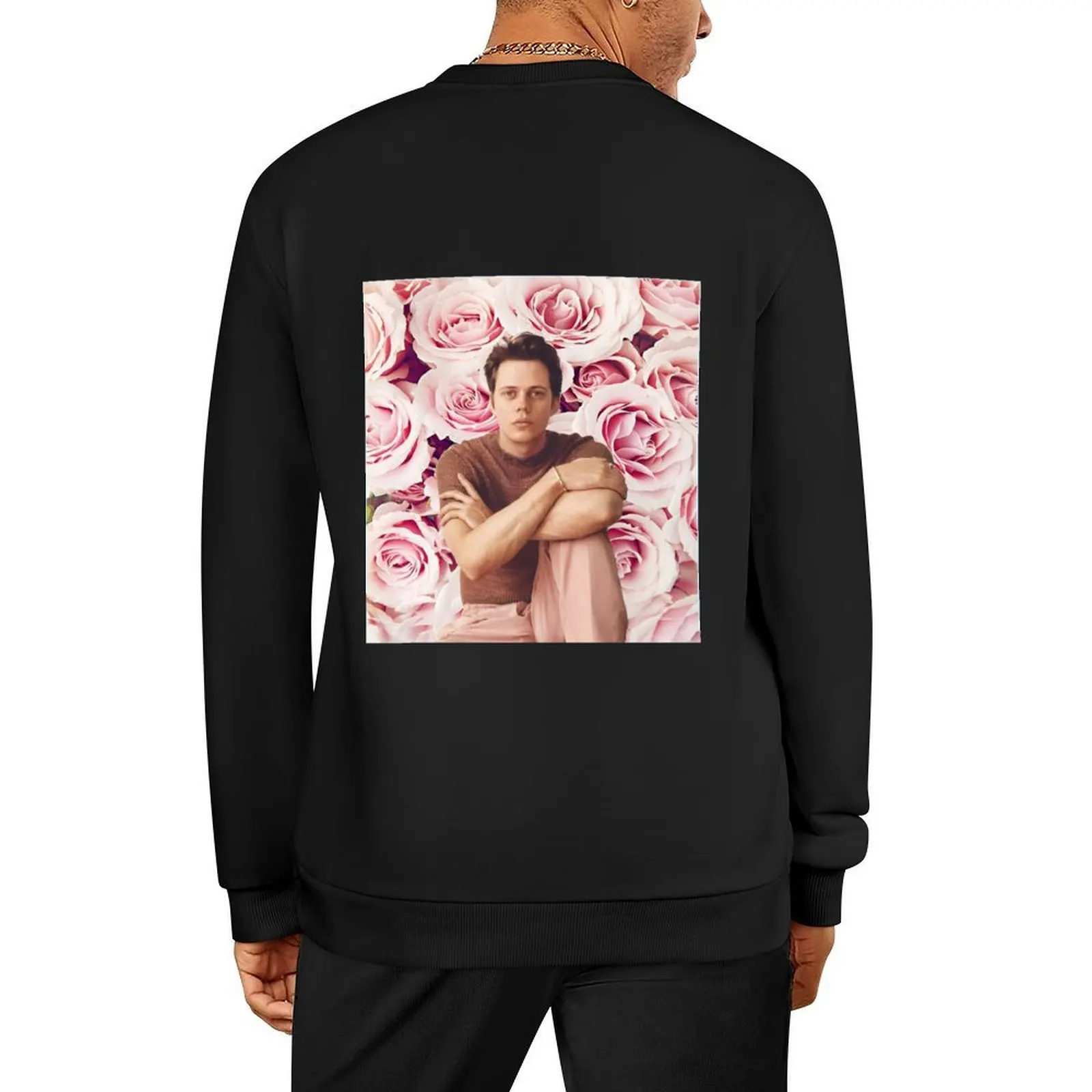 

Bill Skarsgard - Flower Prince Series III Pullover autumn men's coat autumn new products hooded sweatshirts
