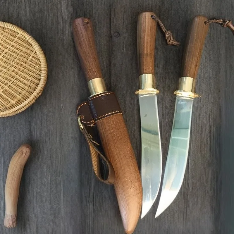 

Тактический охотничий нож с зеркальной поверхностью из стали 8Cr13MoV, рукоять из палисандра, для выживания на природе, кемпинга, EDC-инструмент